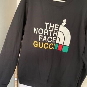 North face Gucci sweater